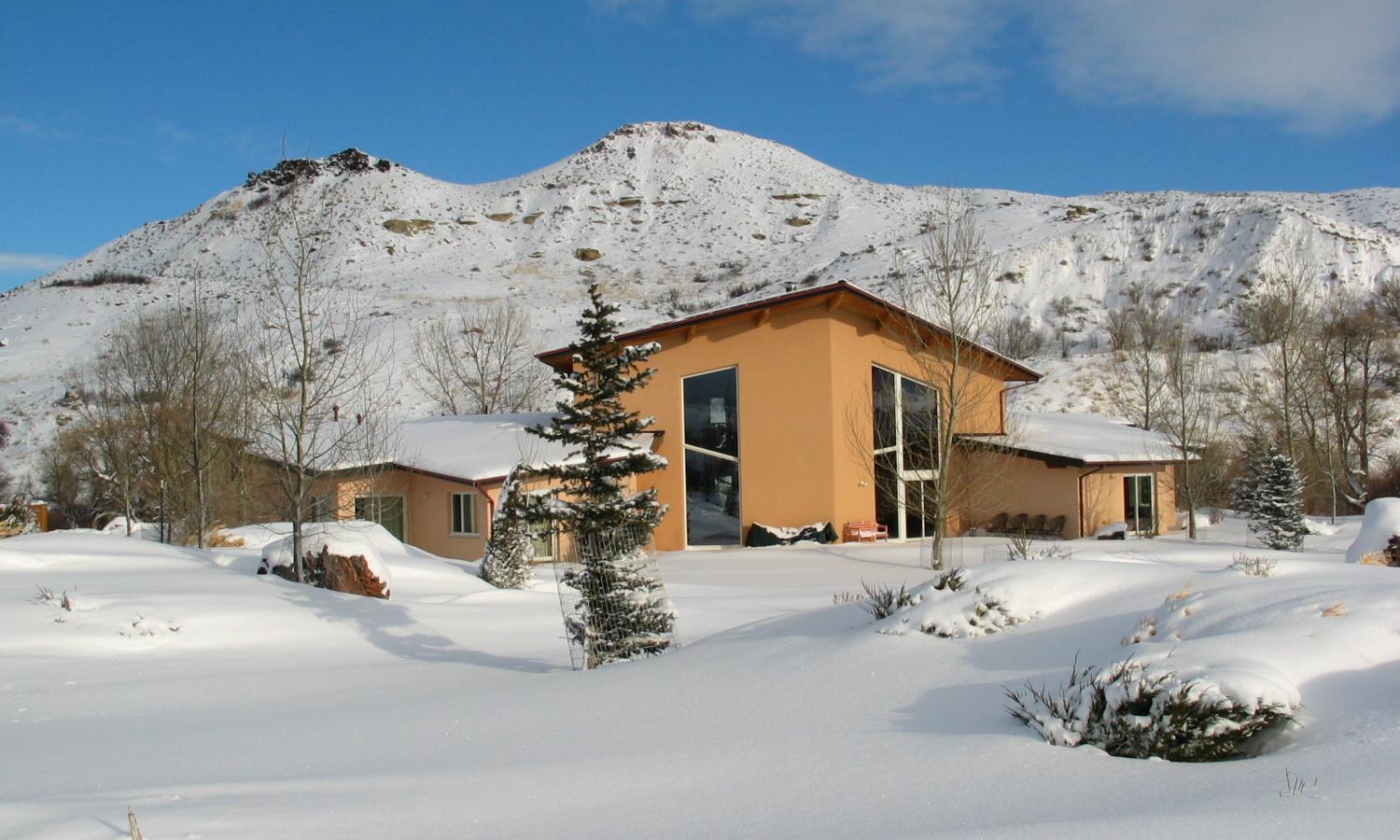 Blue Sky and Sunshine for Winter Days at Jentel