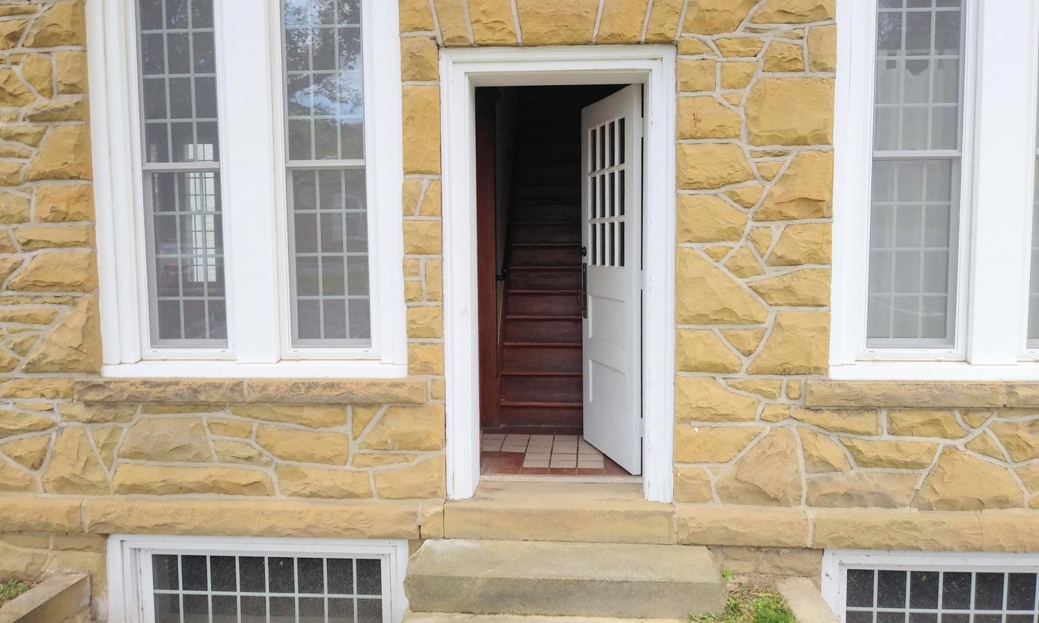 Entry to the Artist in Residence Cottage