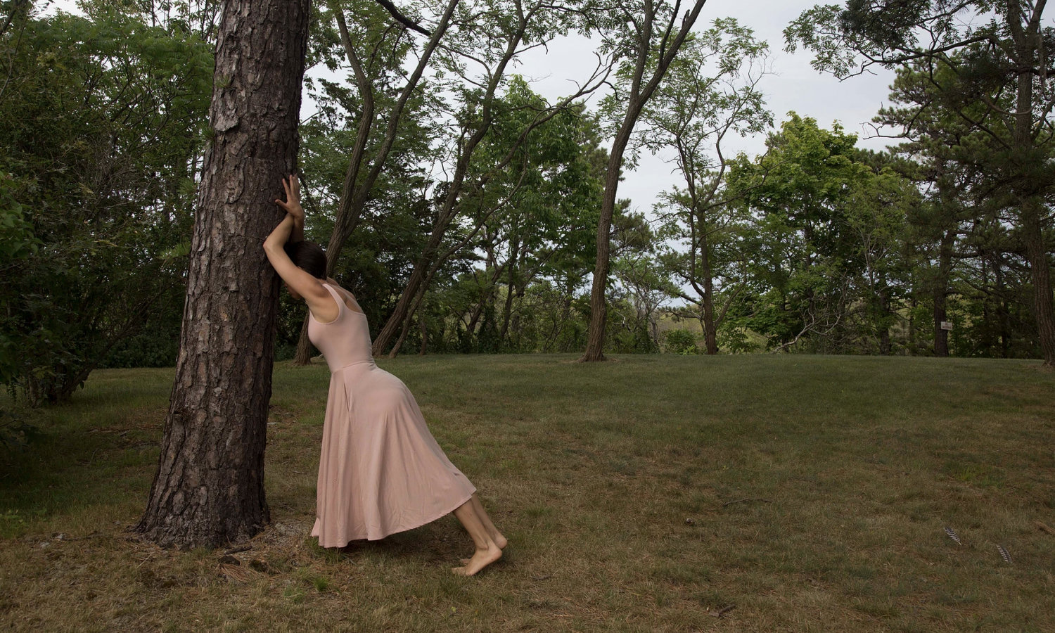 Monica Manoski in residence, photographed by Ashley L. Wood