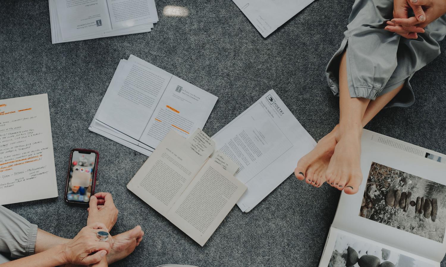 Dancers in rehearsal