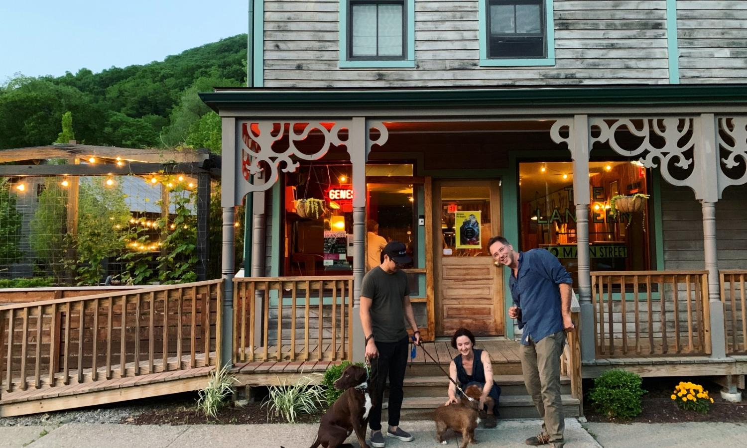 The Lantern Inn: the Wassaic Project's bar and restaurant in town, directly across the street from the Wassaic Project
