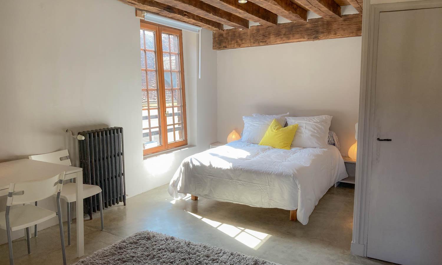 The Salamandre bedroom
