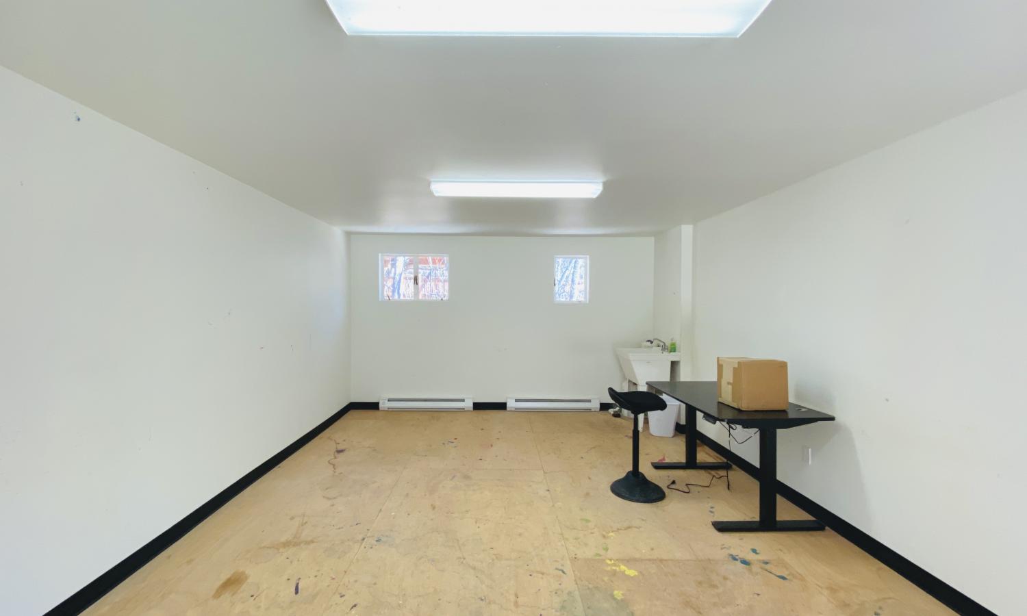 One of the studio spaces at Green Box