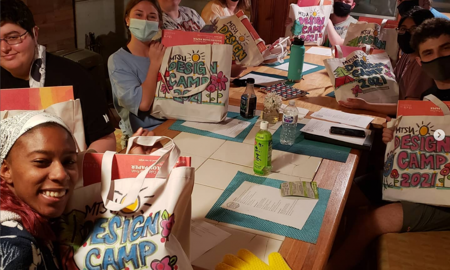 MTSU design camp retreat