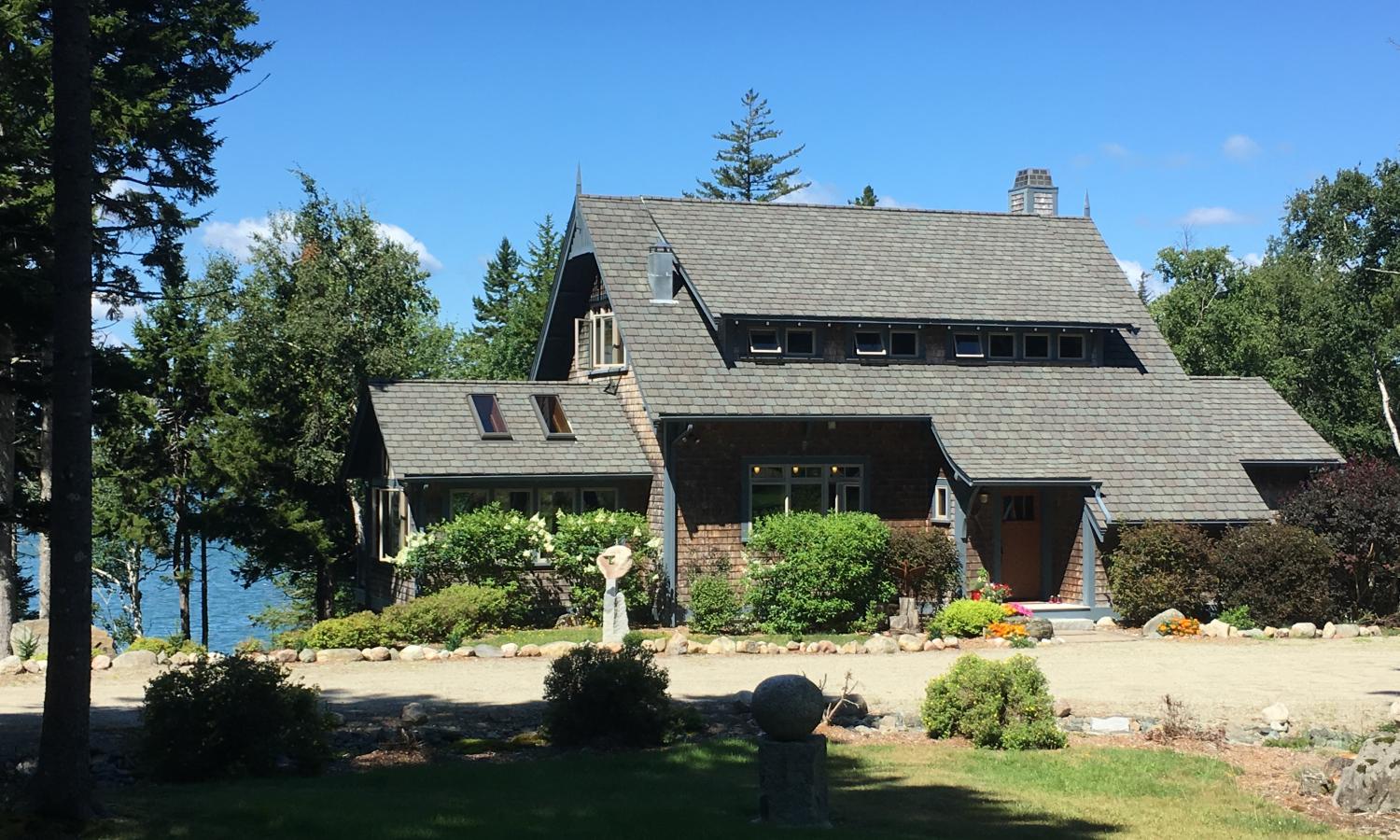 Main house at Golden Apple Art Residency