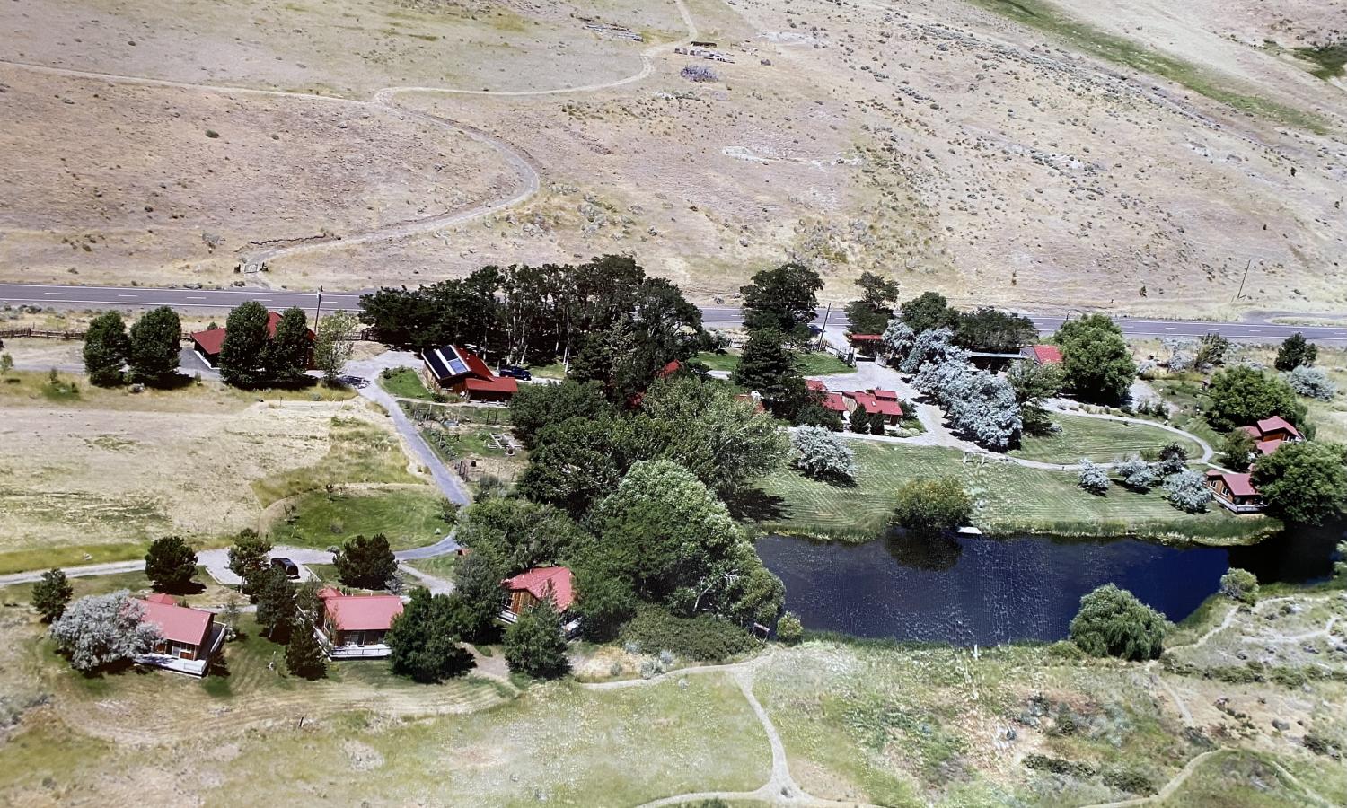 Full campus view from above