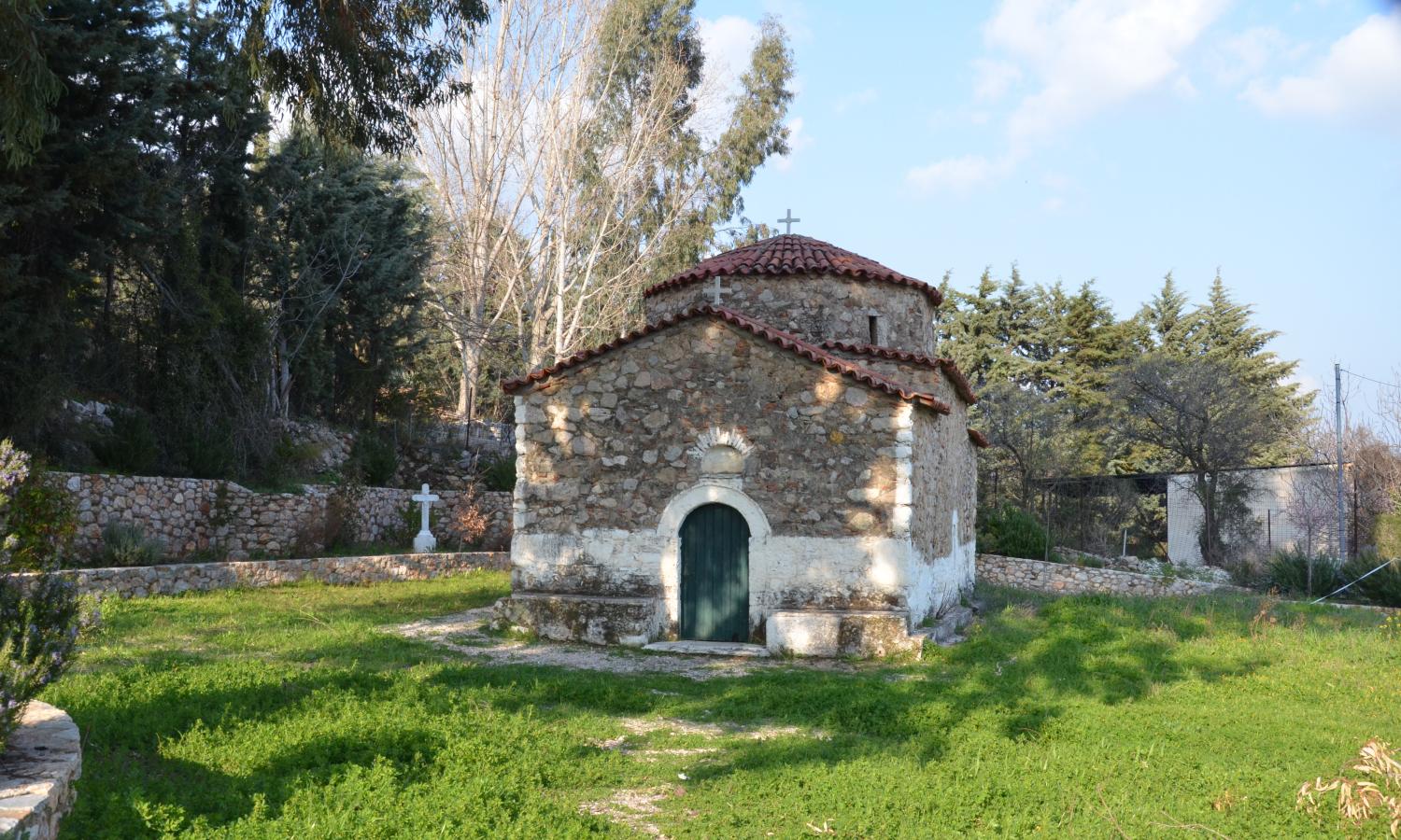 Our 15th century church close by.