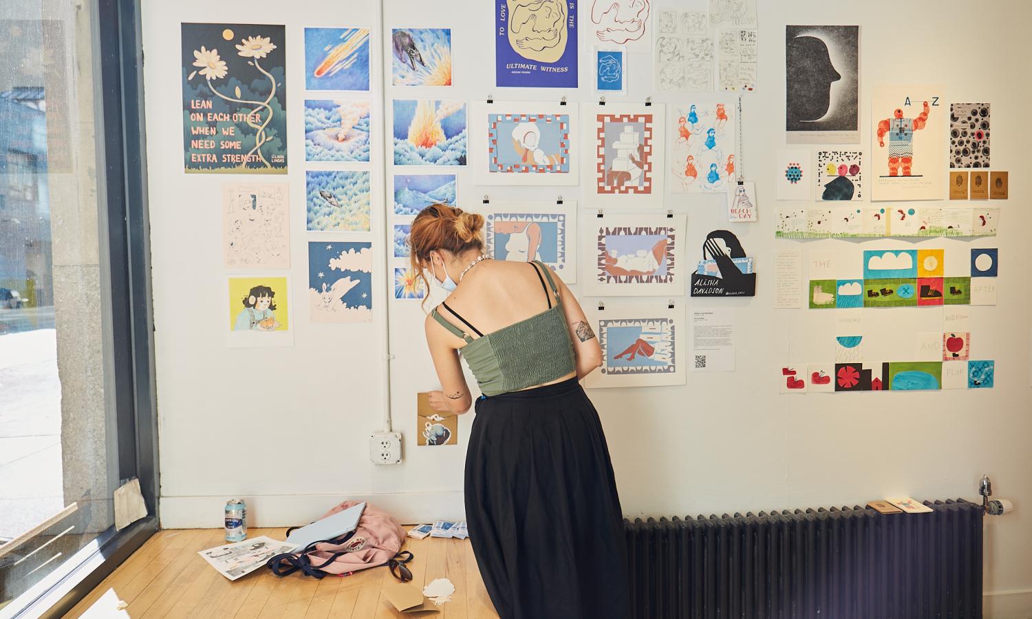 SVA's Residency in Illustration and Visual Storytelling Open Studios Summer 2022