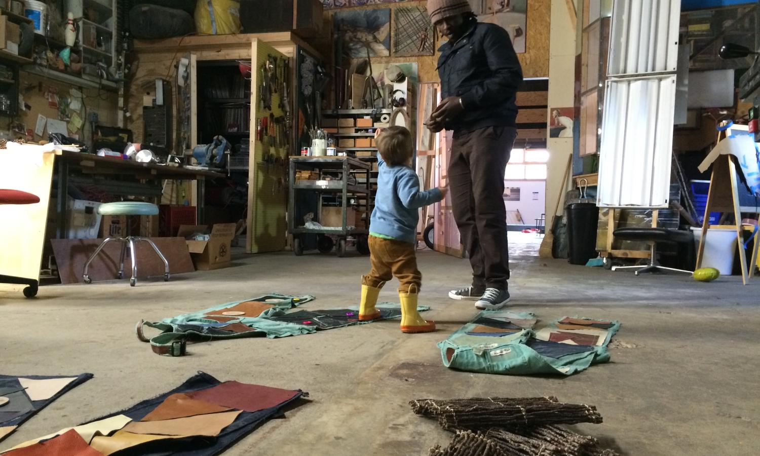 AIR at Popps Packing workshop studio