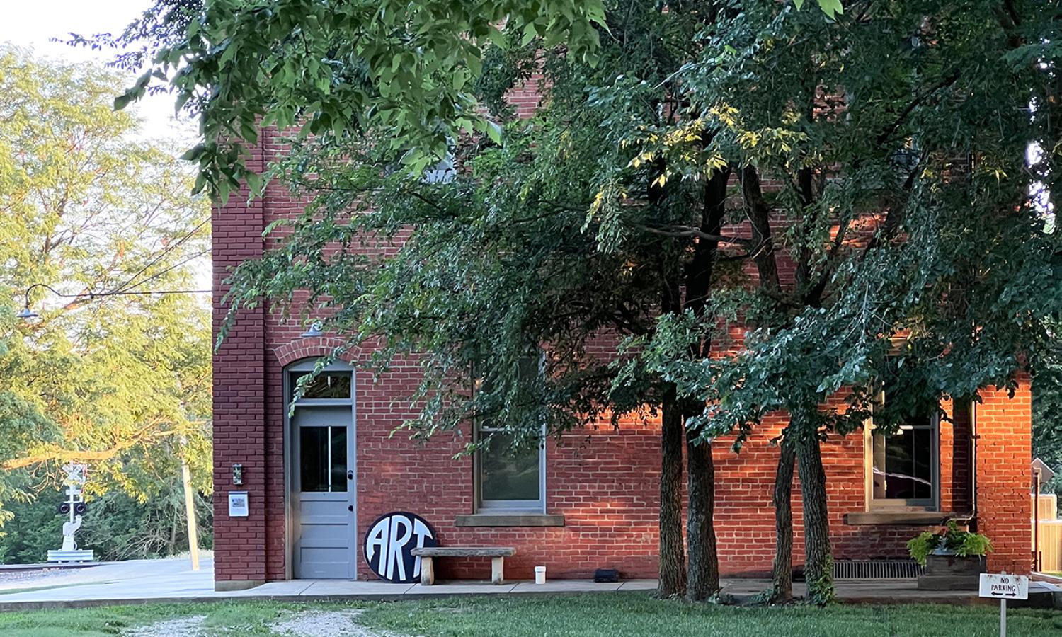 The ART sign at The Volland Store