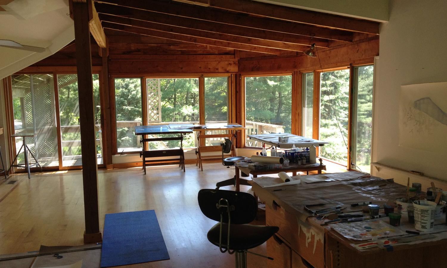 Interior of the upper Studio