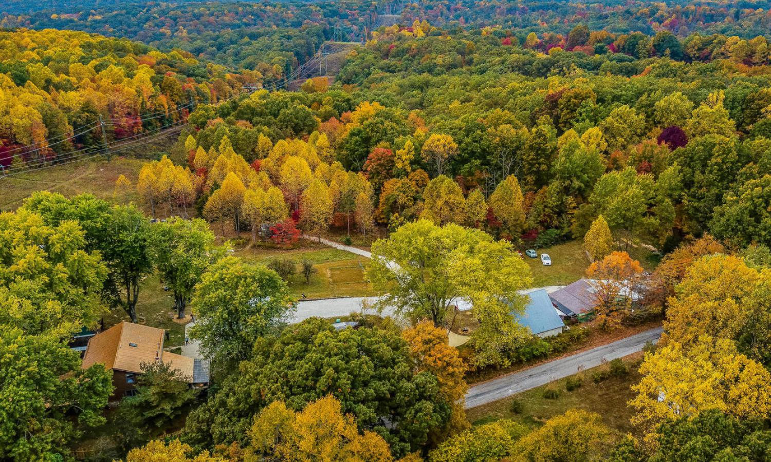 The Hundredth Hill Artist Retreat offers unique, upcycled, handcrafted residences on 50 wooded acres.