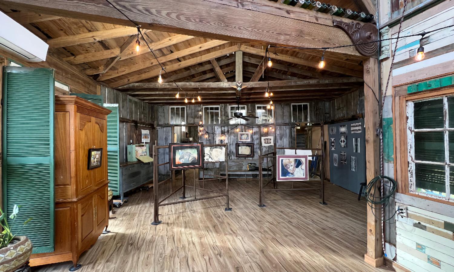 Jim's first show after just finishing construction in The Tower and the Tower studio