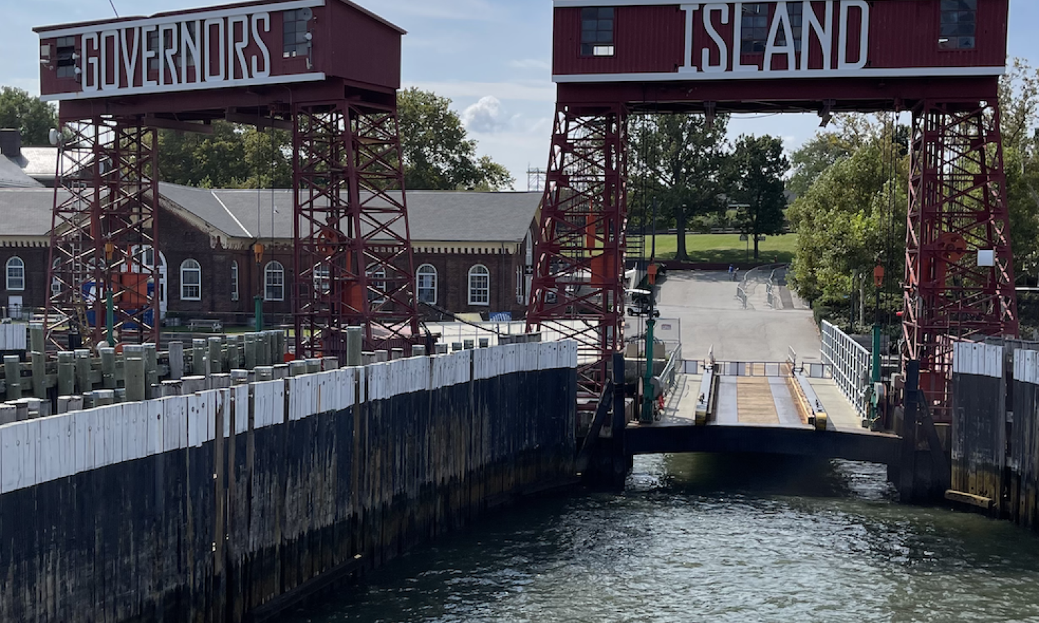 Governors Island Ferry View