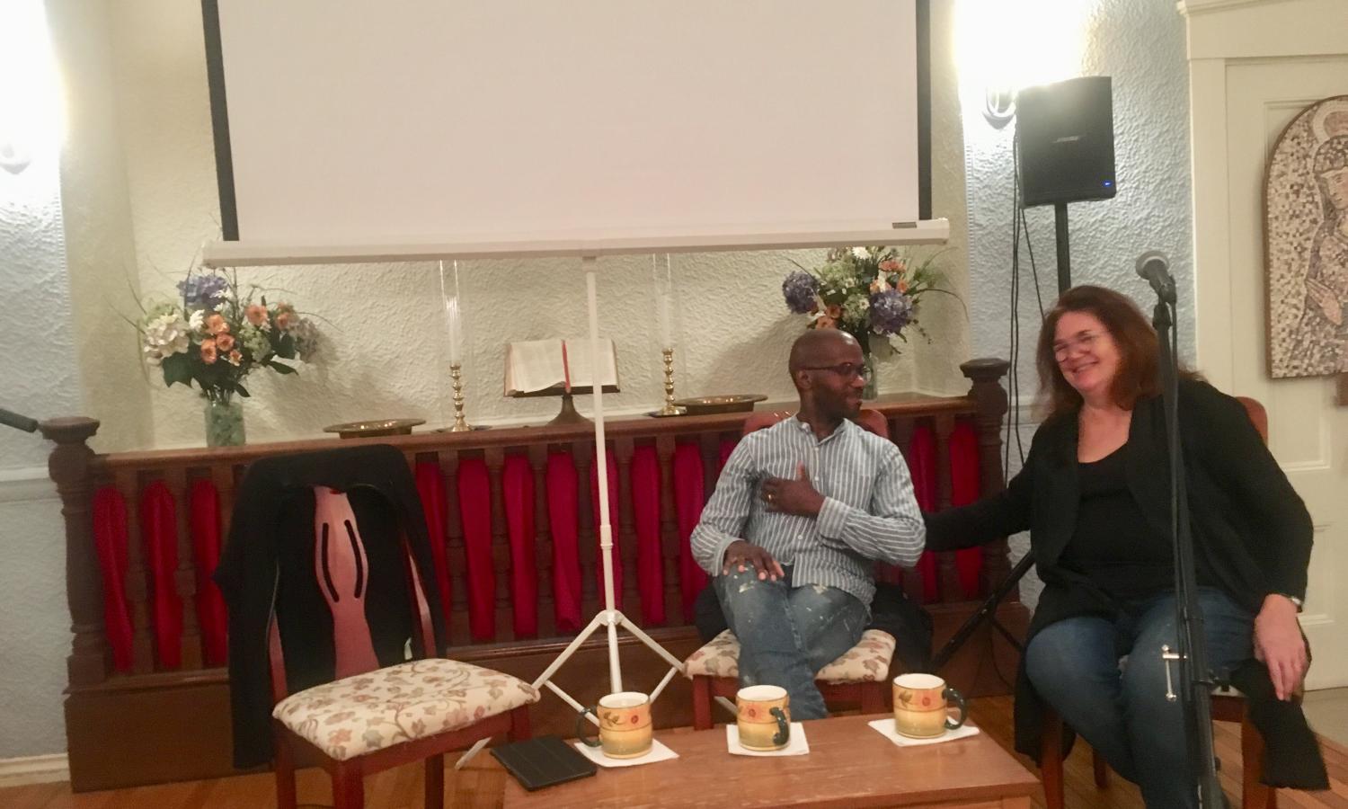 Visiting Artist lecture at the Cuttyhunk Church