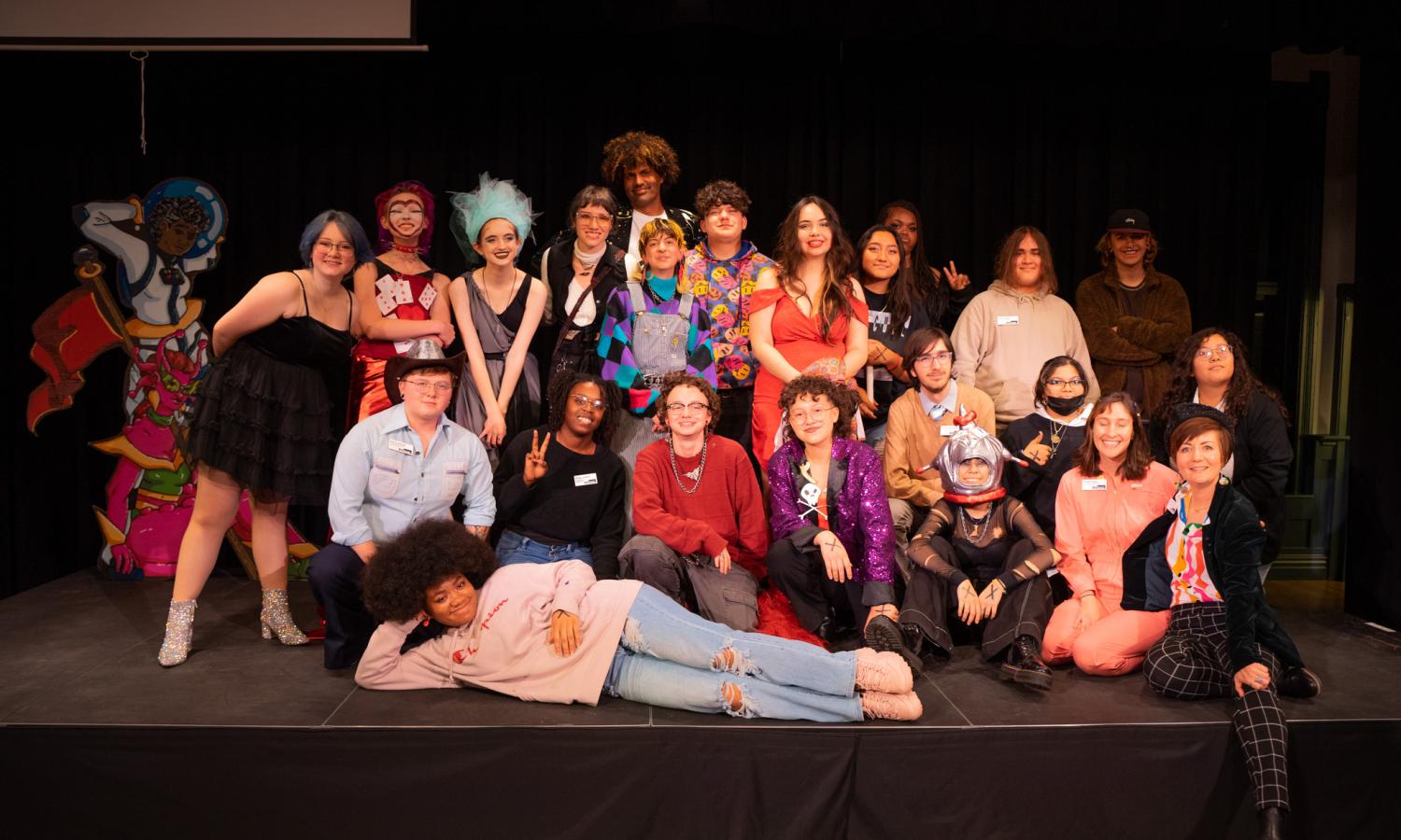 Group of ArtLab interns and staff