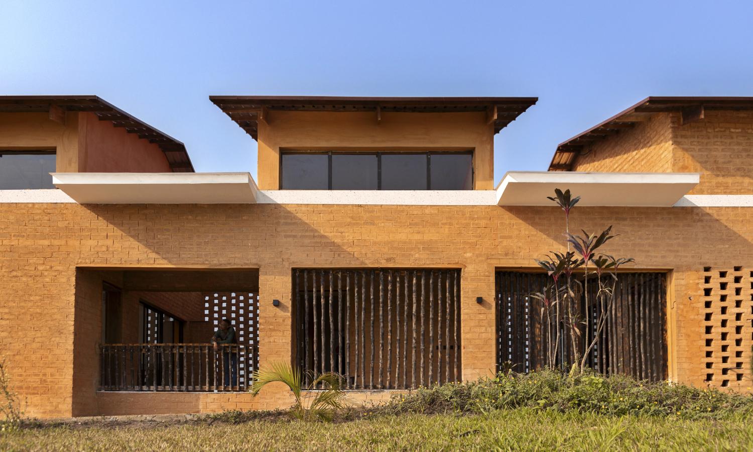 Front building view of the G.A.S. Farm House in Ogun State, Nigeria