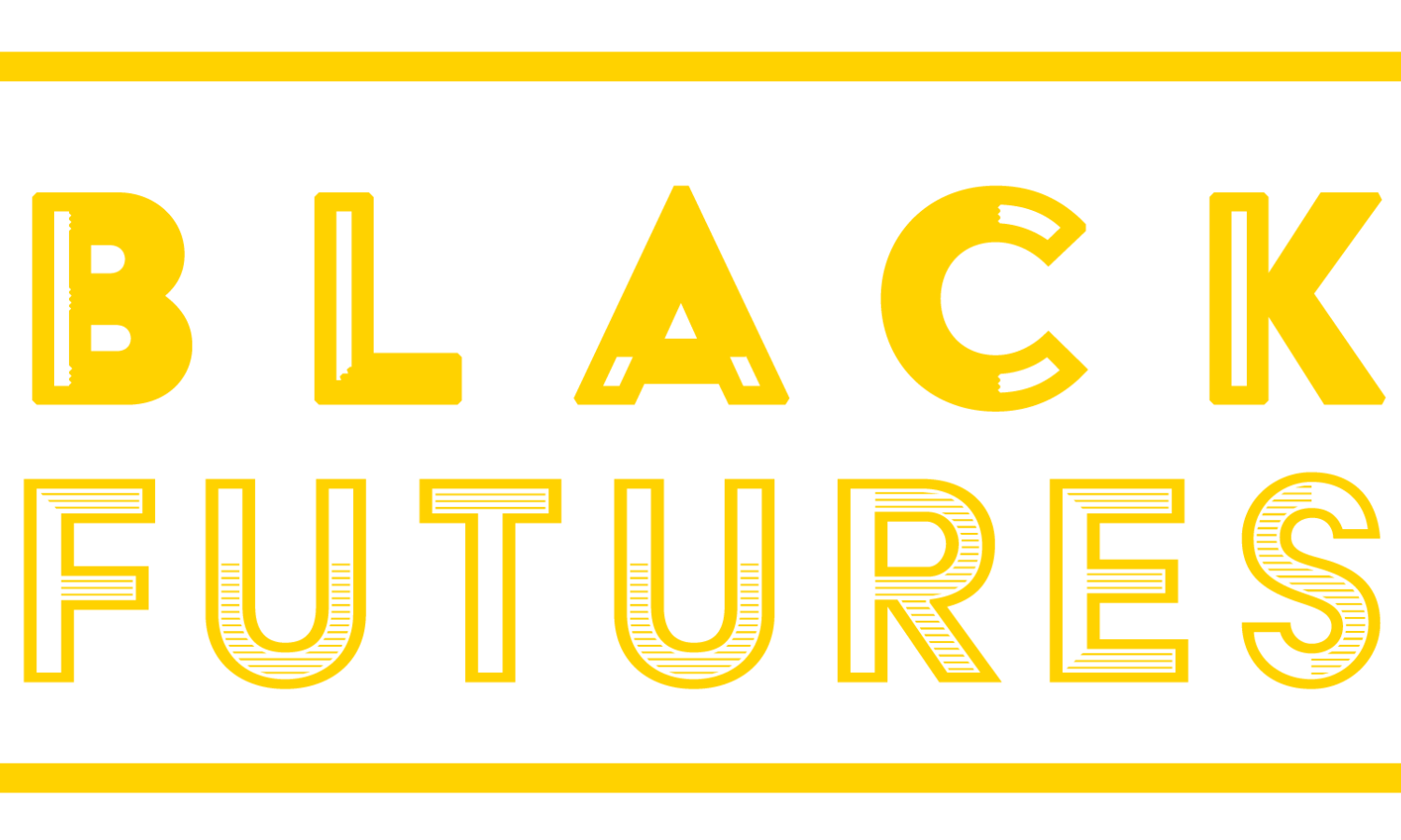 Black Futures logo that reads "Black Futures" in yellow