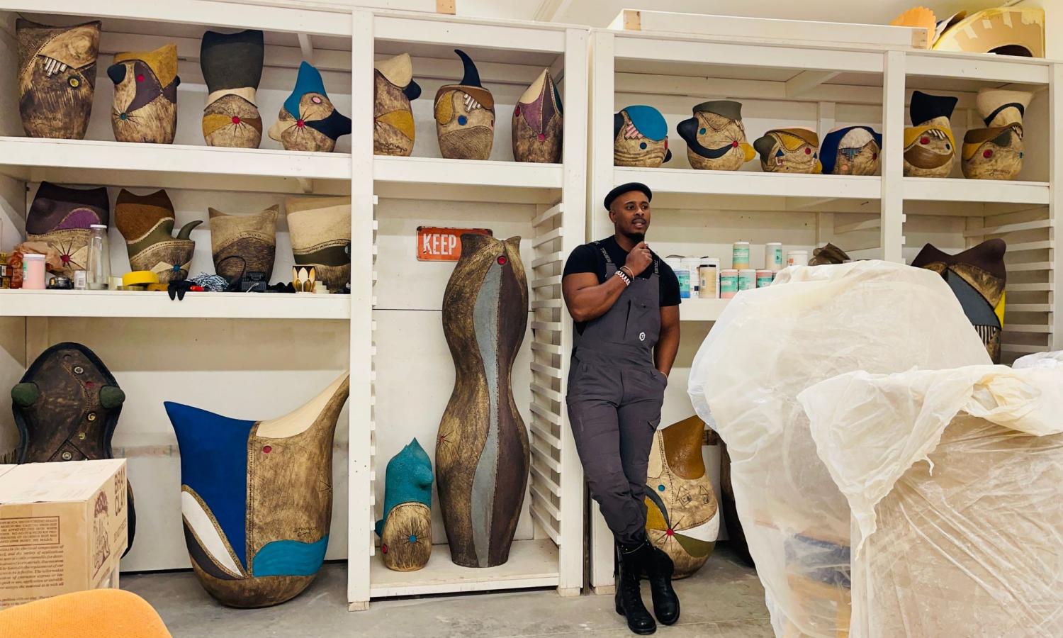 Long-Term Resident Artist, Simphiwe Mbunyuza