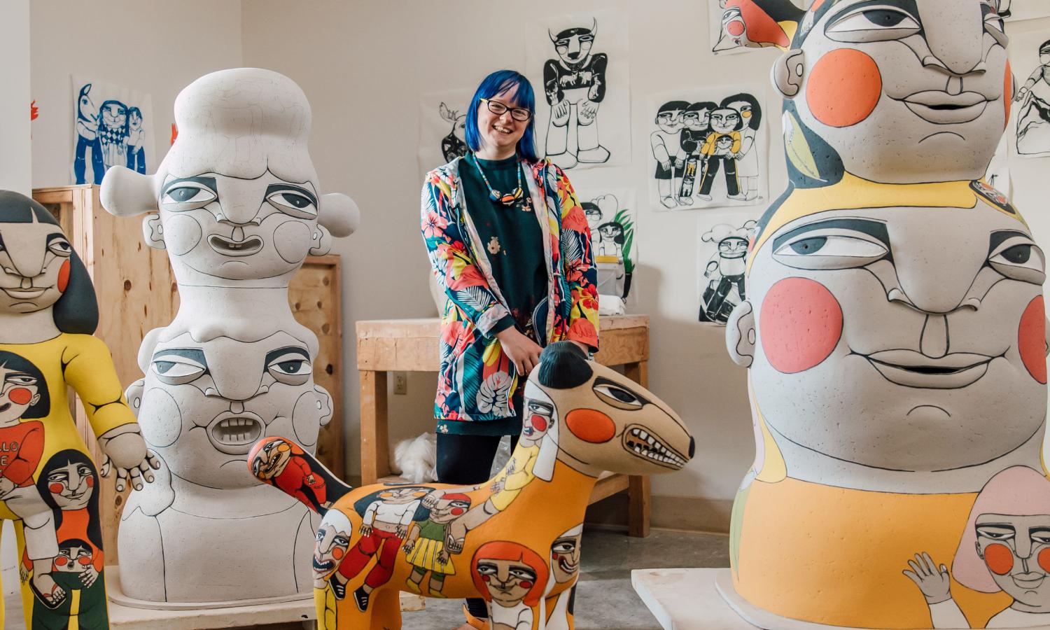 Long-Term Resident Artist, Janina Myronowa