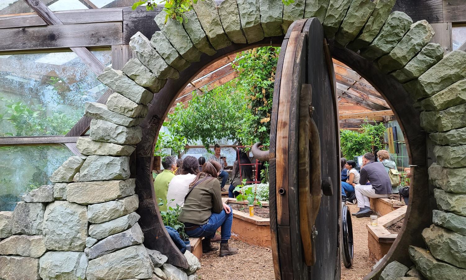 Greenhouse Arch in the day