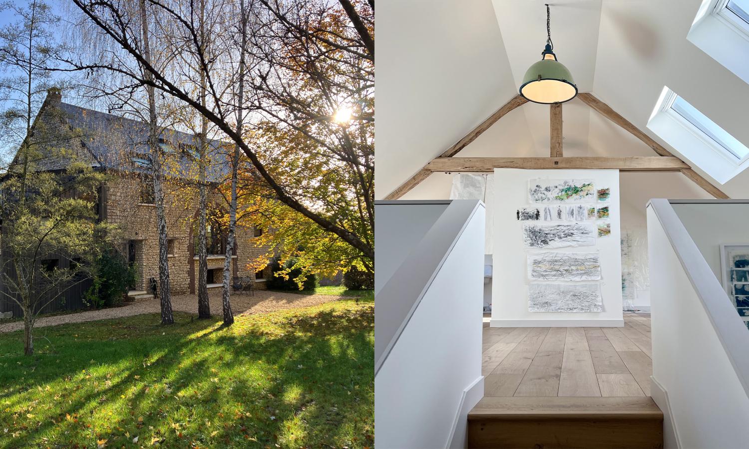 La Maison de Simon art residency in Normandy.