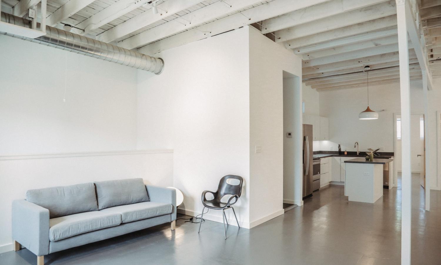 Living Room in the Residency Apartment