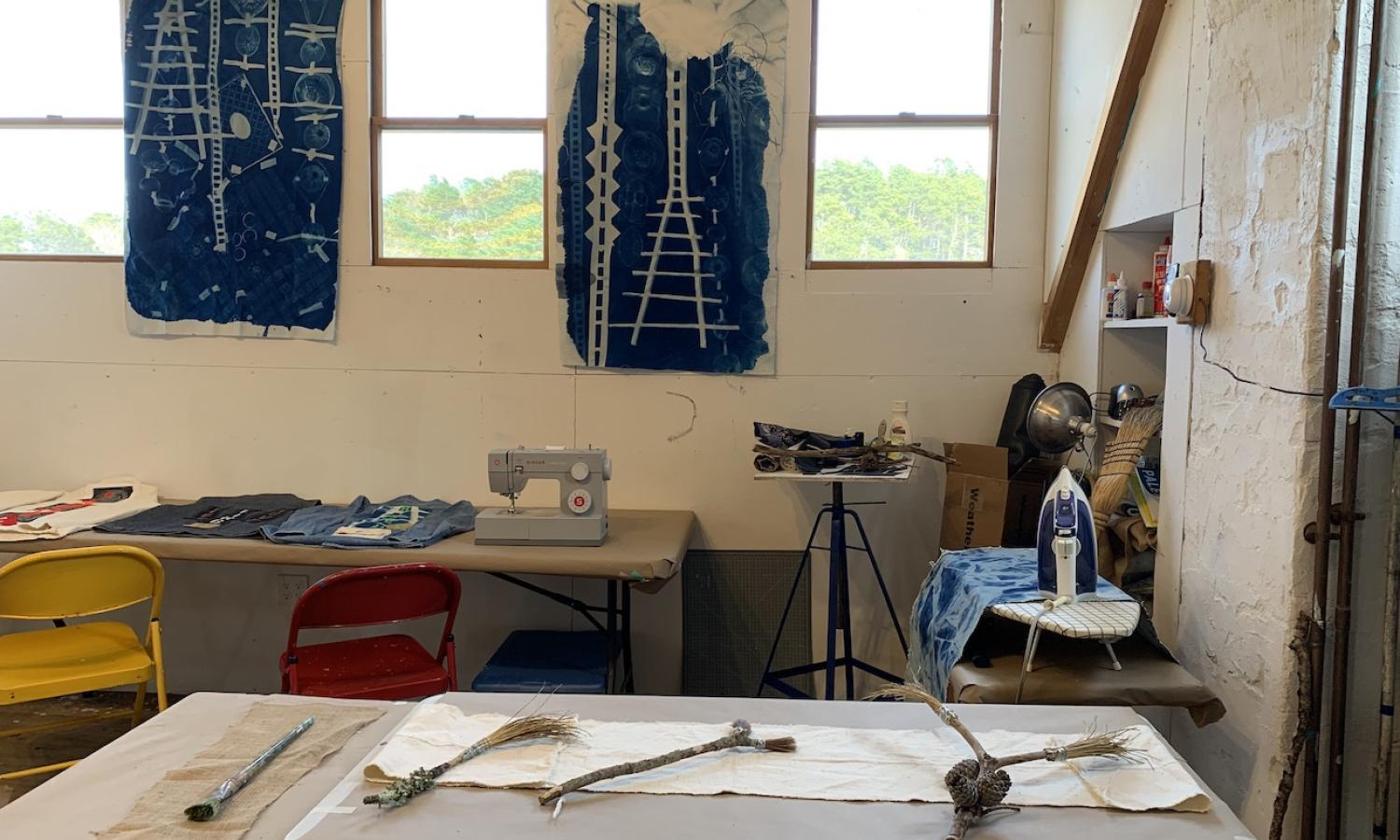 Upstairs Painting studio