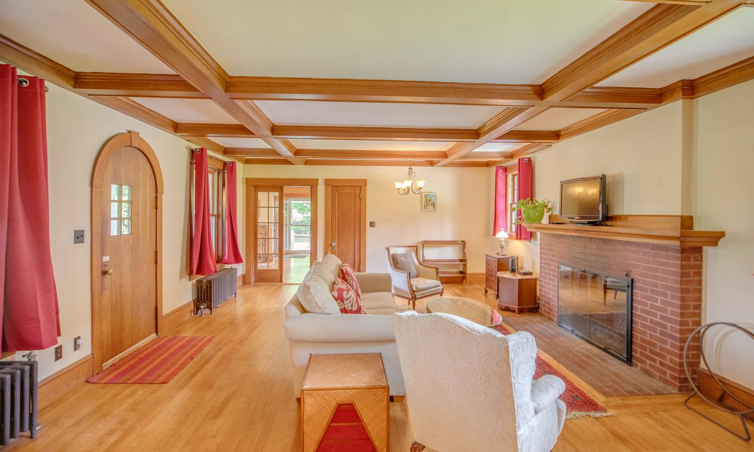 Living room, looking east