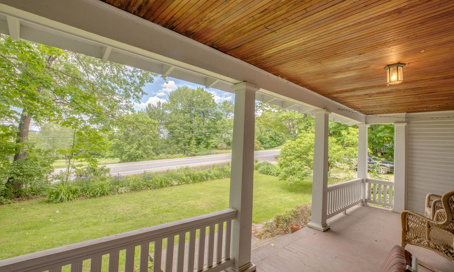 Porch, facing route 302