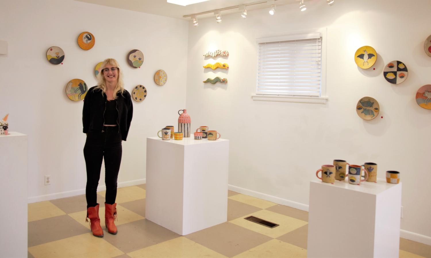 Artist in Residence at Closing Reception