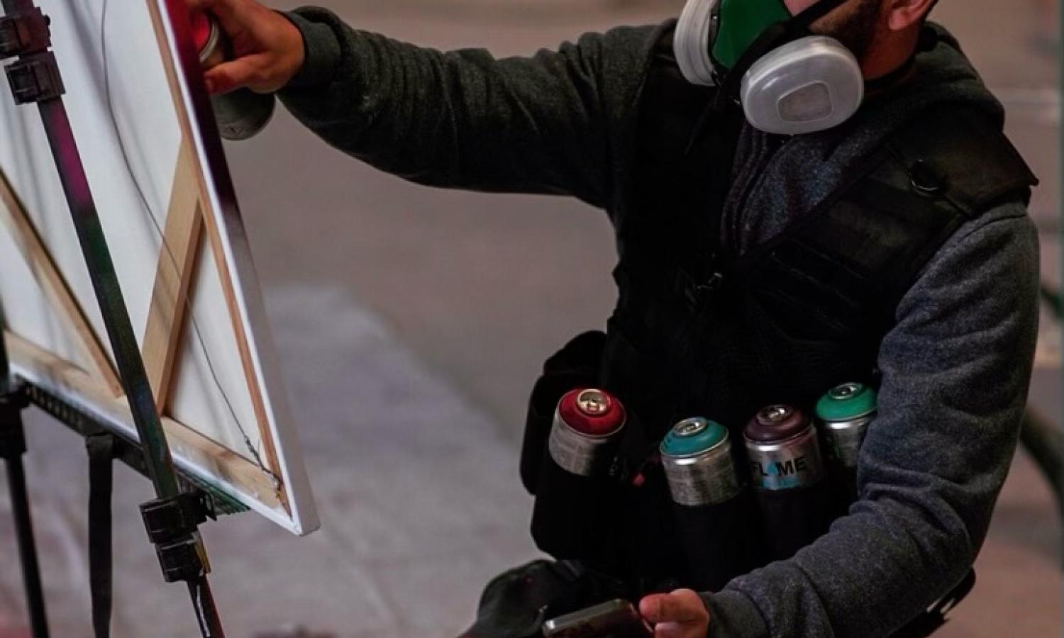 Manny exploring a new style.