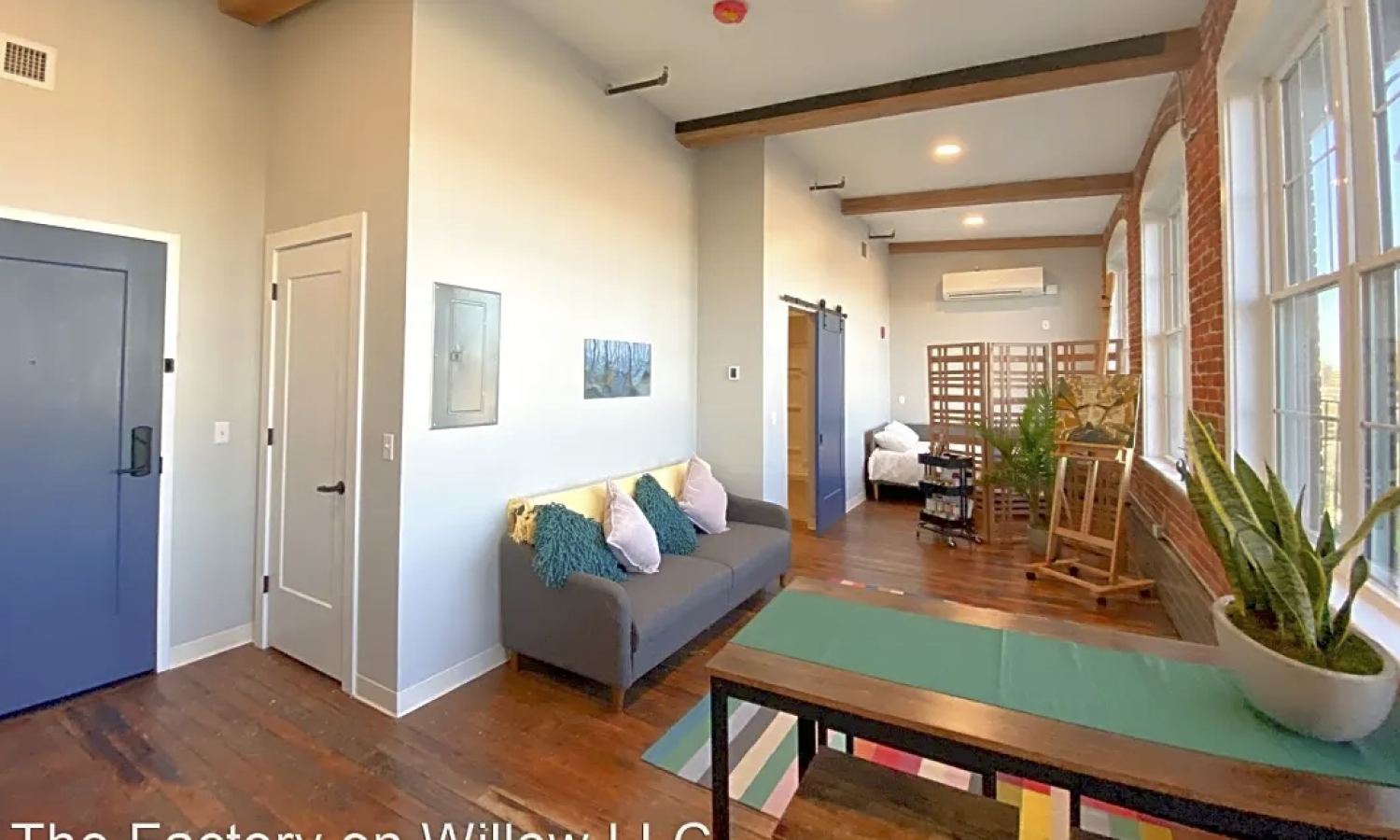 An example of our the rooms provided with our program stipends.