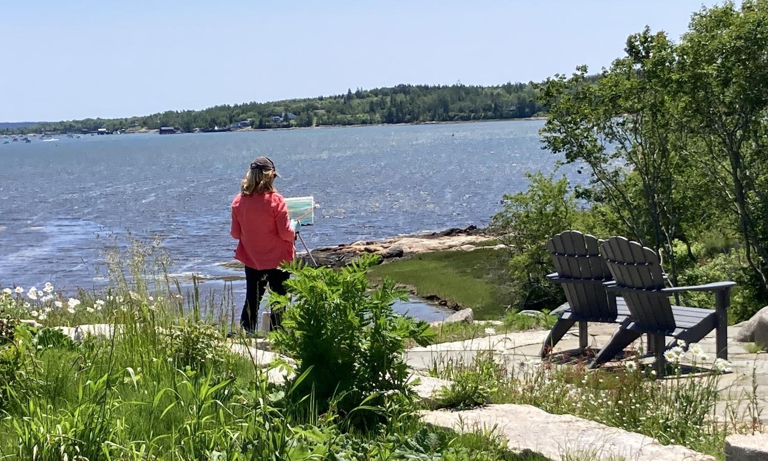 Foggy Bee Plein Air Oil Painting Workshop