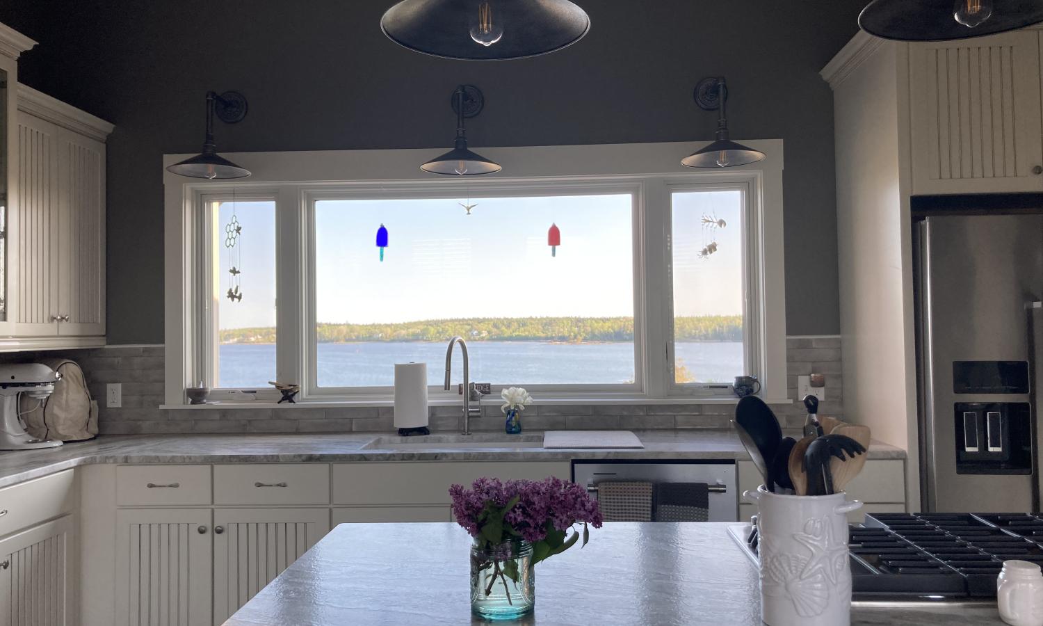 Foggy Bee Kitchen Island View