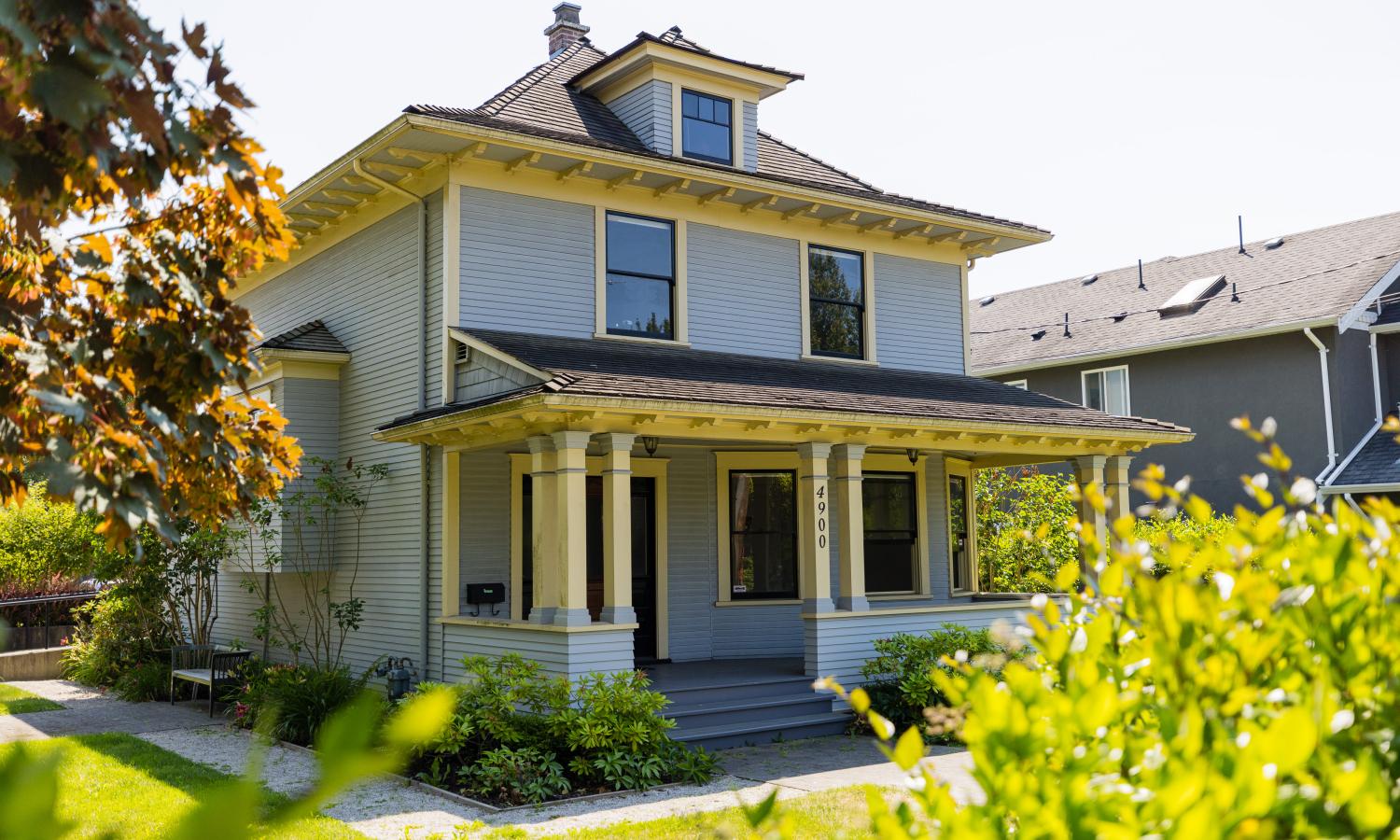 Branscombe House (c. 1908), owned and operated by the City of Richmond, BC, Canada, offers a 100% subsidized 11-month live-in residency to professional artists in exchange for artist-led public programs.