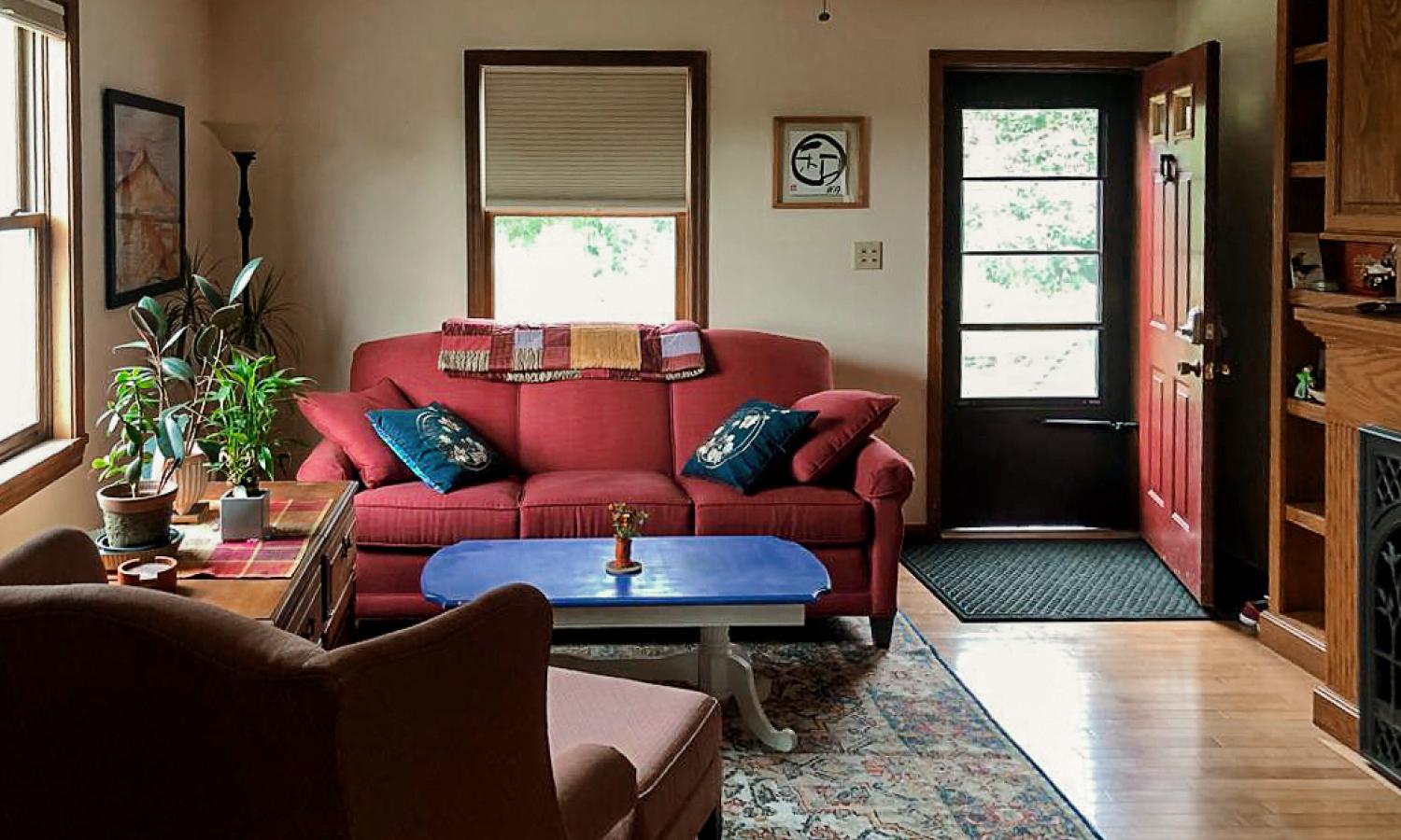 Living room area