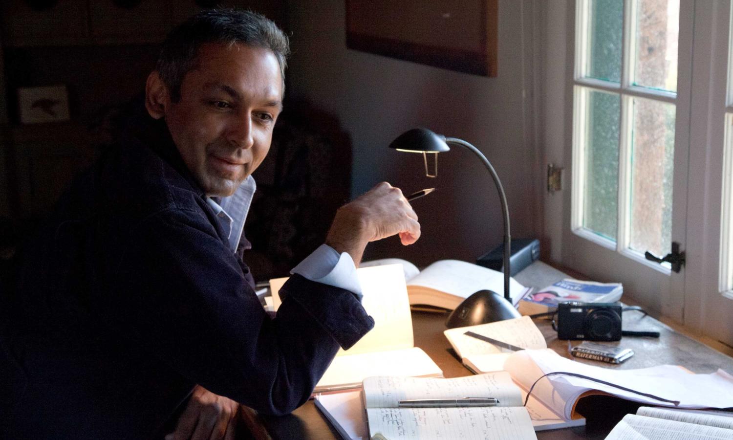 Writer Bisham Bherwani on Oct 2011