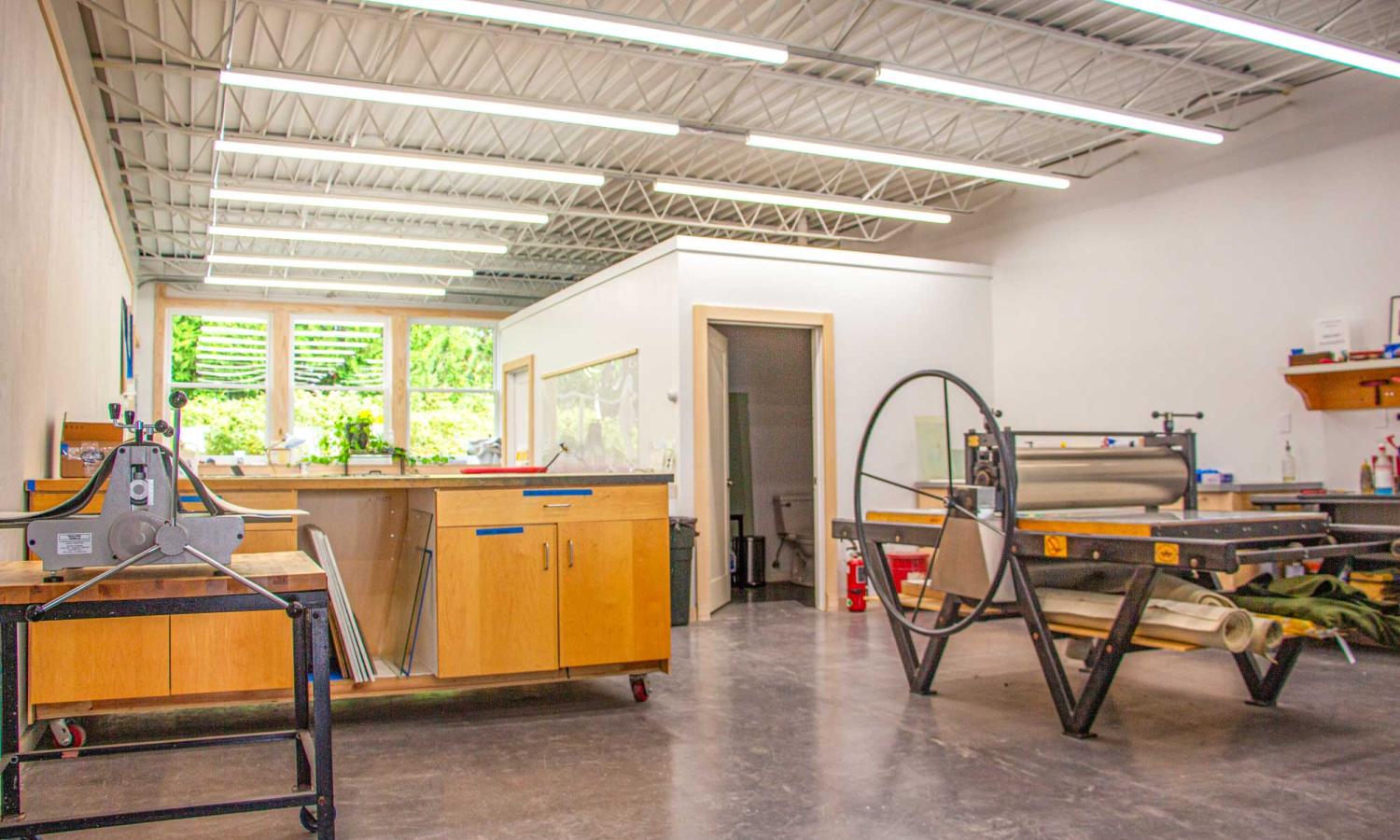 Eco-friendly Printmaking studio