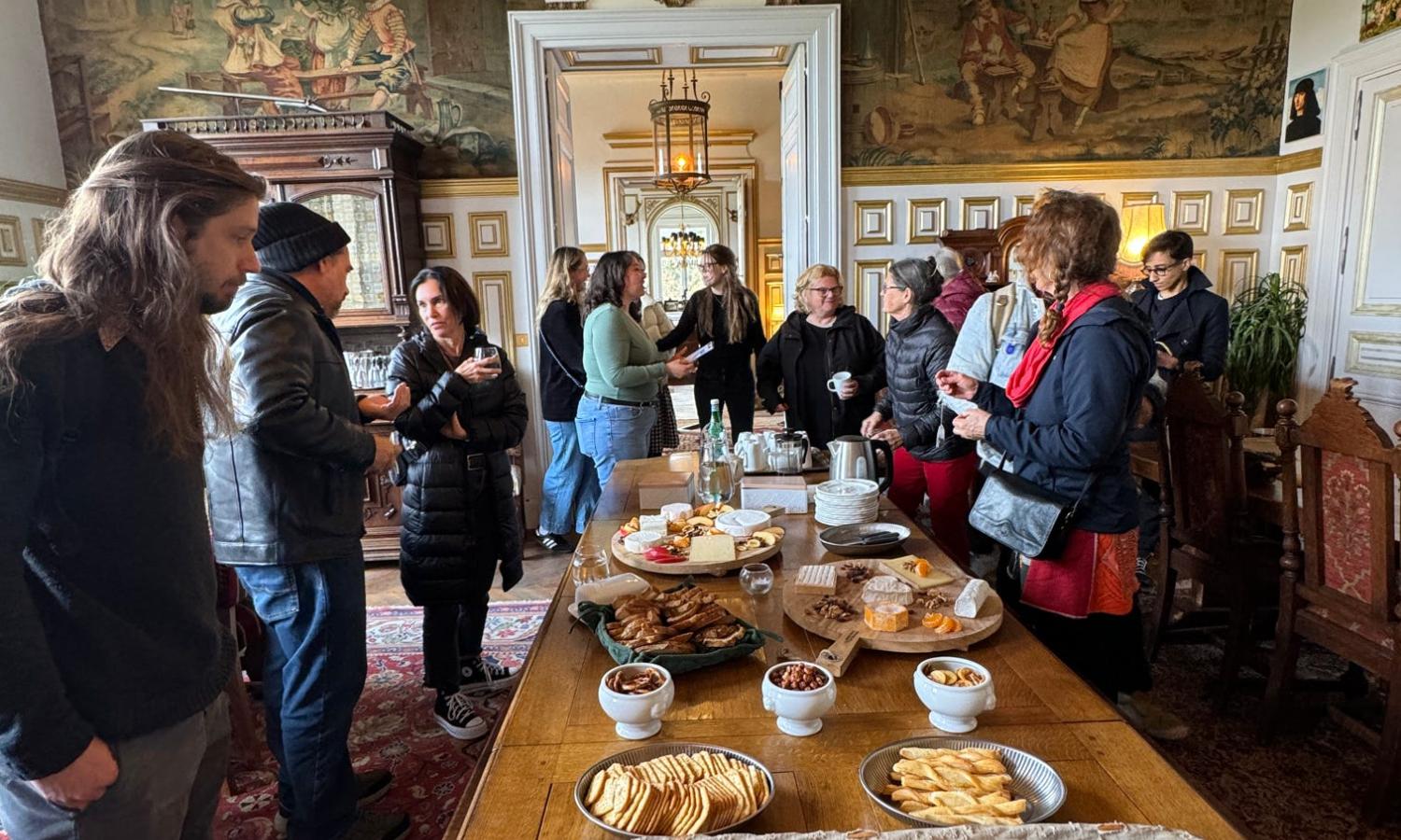 Open Studio Celebration at Chateau d'Orquevaux