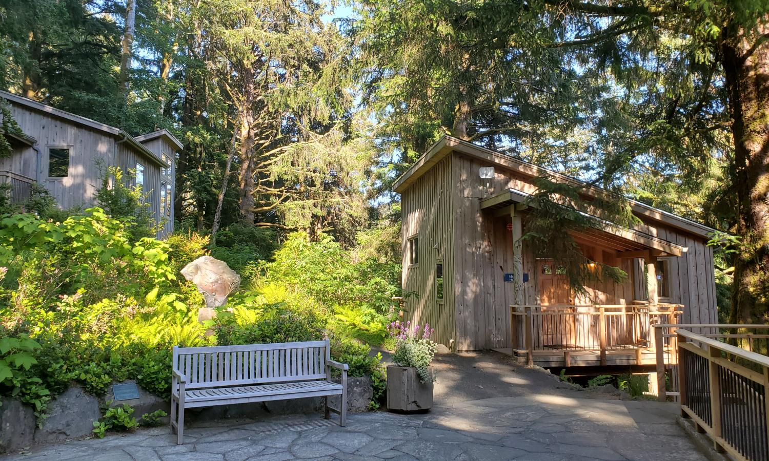 Two of Sitka's seven private living spaces
