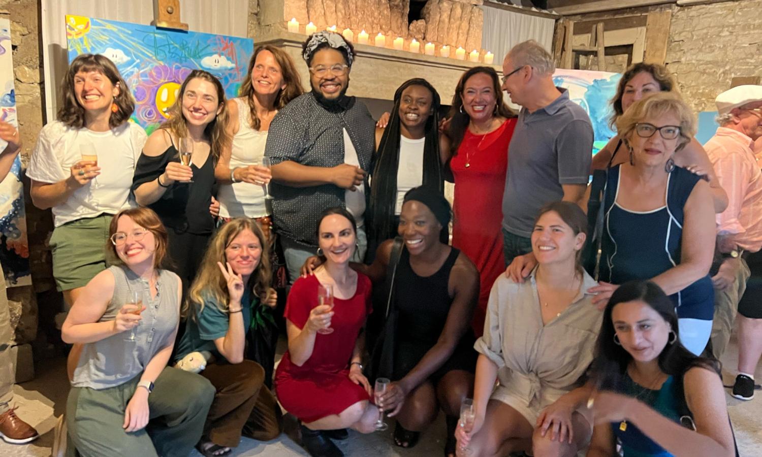 Galerie Diderot Farewell at Chateau d'Orquevaux