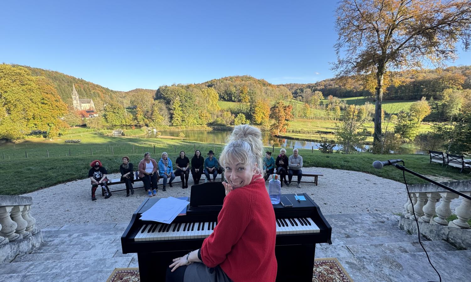 Musician in Residence at Chateau d'Orquevaux