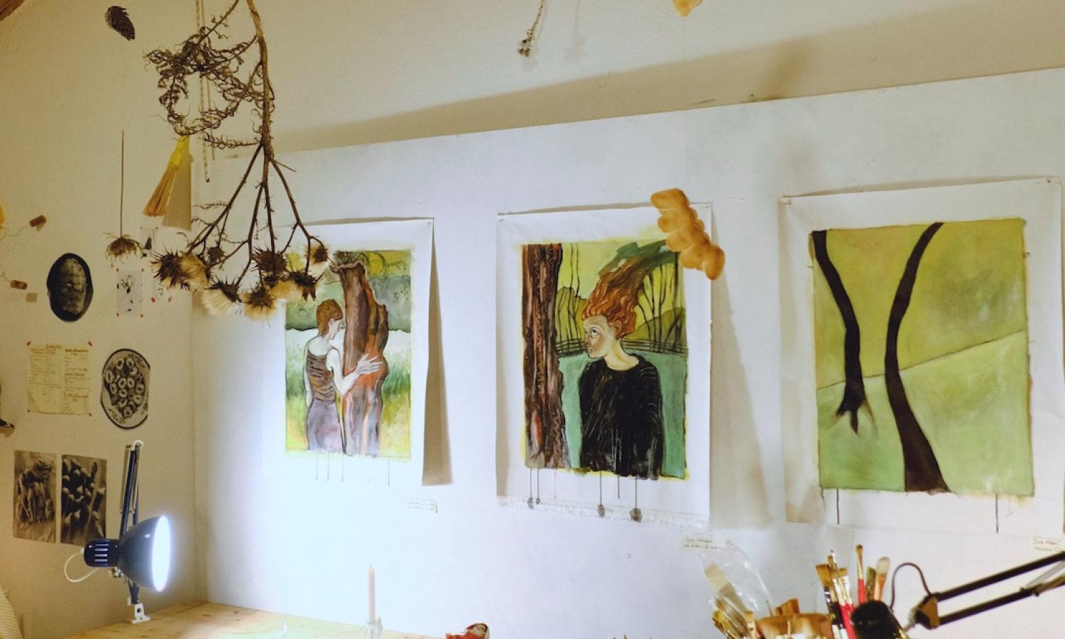 One of the studios at Casa Bagnolo