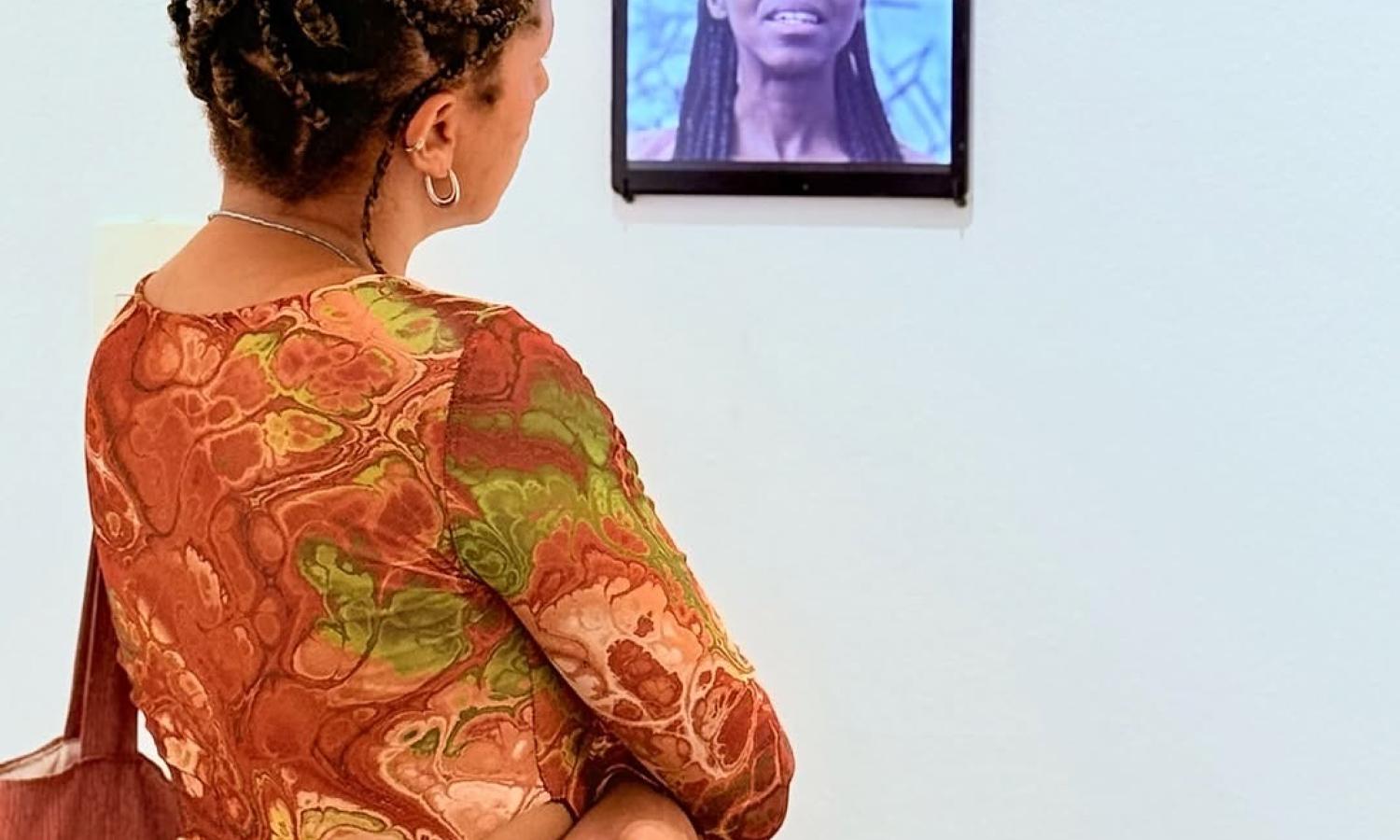 Collective exhibition “Dar com a língua nos dentes” at Itinera Arte Gallery, detail.