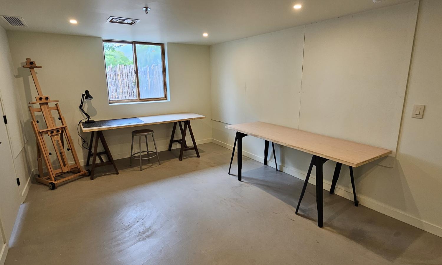 Artist Studio - on site