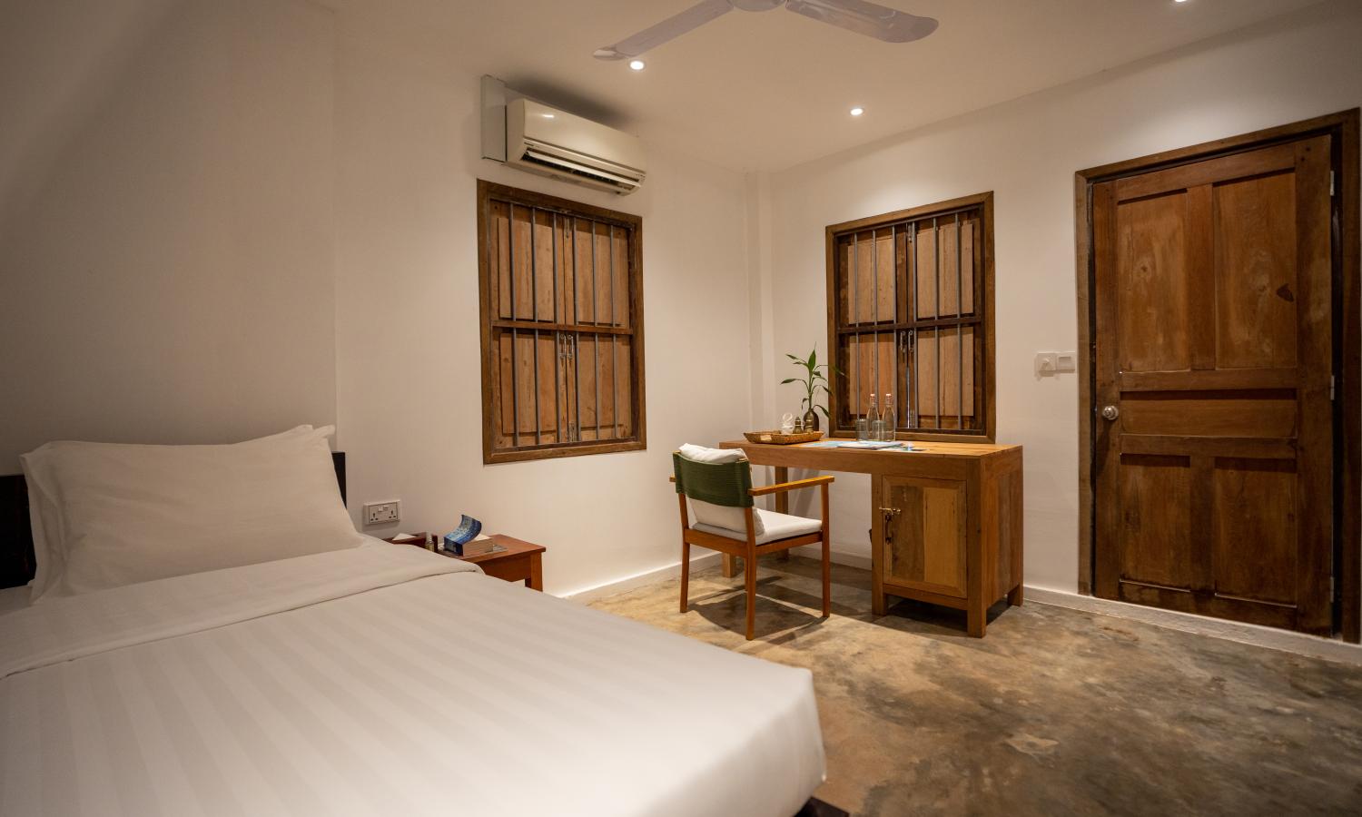 Artist Accommodation Interior, Kep, Cambodia, 2025. Image courtesy of Art for Kep
