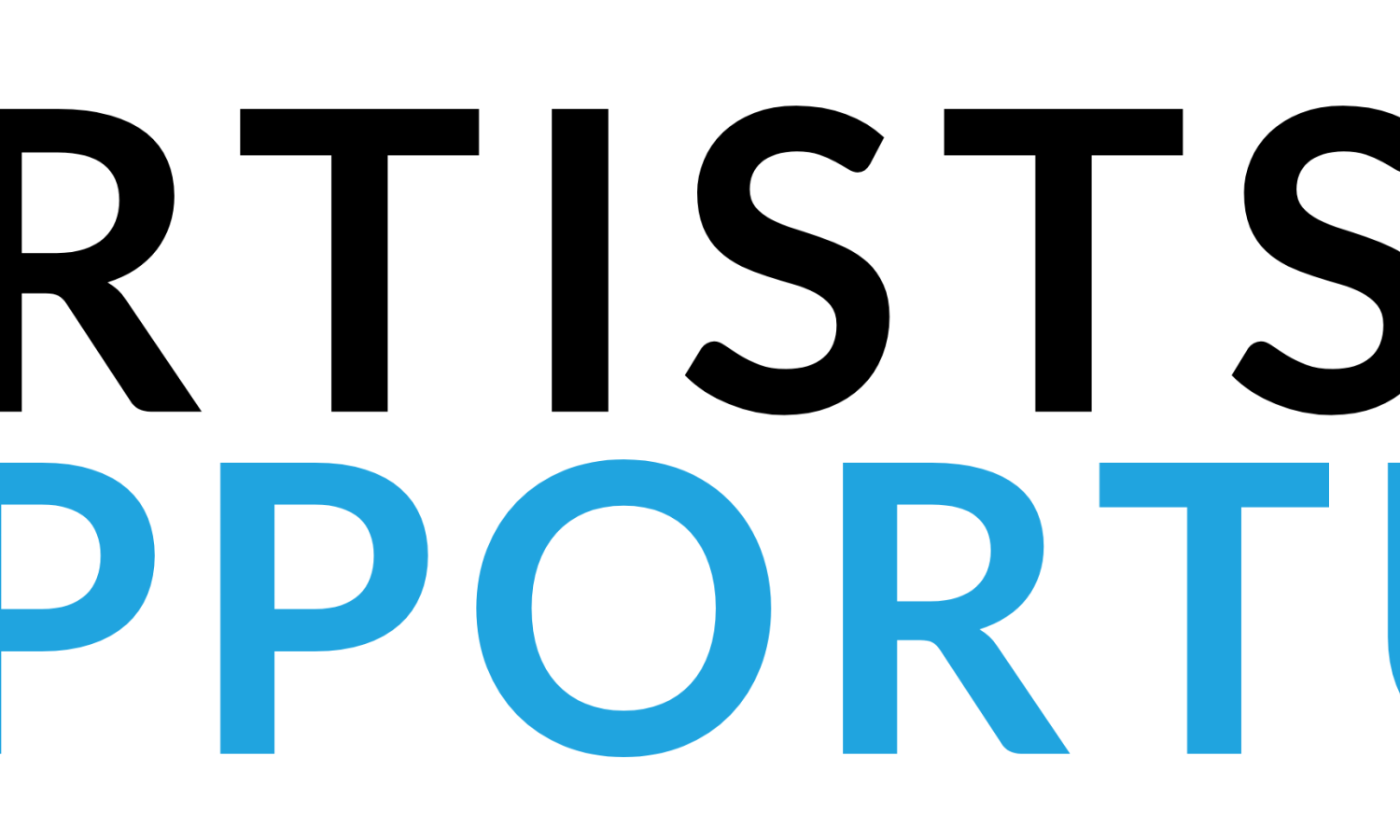 Image displays the Artists of Opportunity Logo