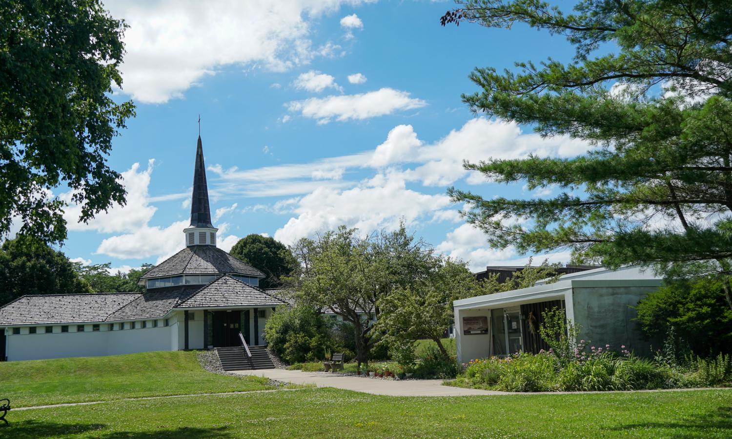 Chapel and monastery grounds