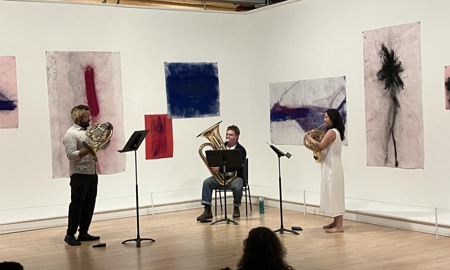 Performance at MASS MoCA, in the galleries